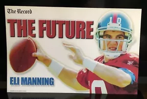 (2) 2004 Eli Manning 1st Career Start SGA Newspaper Insert “ The Future Posters - Picture 1 of 1