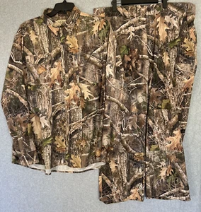 RedHead Mens Set Hunting Cargo Pants & Button Up Shirt XL Realtree True Timber - Picture 1 of 24