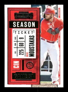 2020 Panini Contenders Mike Moustakas #44 - Picture 1 of 2