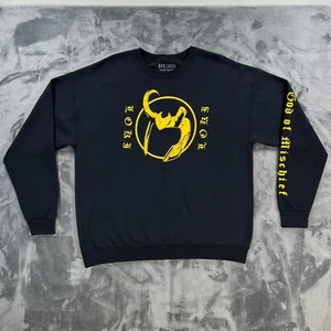 Boxlunch Crewneck Sweatshirt Men XL Loki God of Mischief Thor Marvel Avengers - Picture 1 of 7