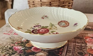 Royal Copenhagen 1970s Low Cake Plate or Bowl, Frijsenborg Pattern, Denmark - Picture 1 of 10