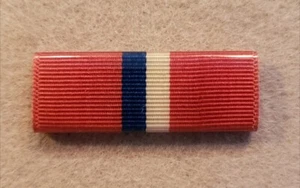 WW2 Philippine Liberation Ribbon - 1/2" Wide - Plastic coated - Picture 1 of 3