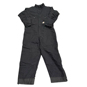 Carhartt Herren 2XL Black Washed Duck Extreme Warmth 4 Overalls Thermo Schwarz - Bild 1 von 7