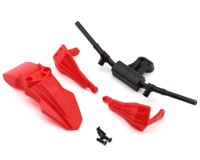 Losi Promoto® SM Fender, Handguards & Handle Bars (Red) [LOS-2307] - Image 1 of 2