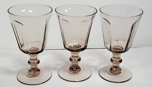 Juego de 3 copas de vino antiguas oxidadas Lenox - Imagen 1 de 7