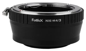 Lens Mount Adapter - Nikon Nikkor F Mount D/SLR Lens to Micro Four Thirds (MF... - Picture 1 of 3