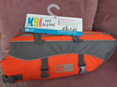 K9 Pursuits Float Coat Life Jacket For Dog XL size NEW  - Image 1 of 4