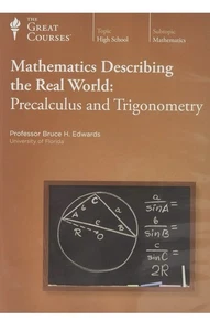 Mathematics Describing the Real World: Precalculus and Trigonometry - 6 DVDs New - Foto 1 di 2