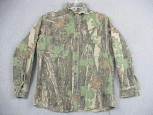 Winchester Shirt Mens Large Camo Flannel Button Up Hunting Outdoor Vintage Style - Picture 1 of 9
