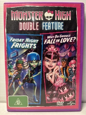 Monster High DVD Double Feature Why Do Ghouls Fall in Love Friday Night Frights - image 1 of 4