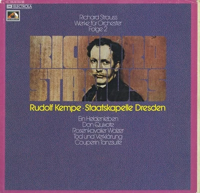 3LP Box STRAUSS Heldenleben Don Quixote Tod und Verklarung KEMPE EMI C195-50344 - Image 1 of 3