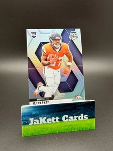 Panini Mosaic NFL 2025 - RJ Harvey #375 Silver Prizm RC - Denver Broncos - Imagen 1 de 2