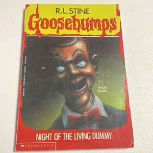 Goosebumps Night of the Living Dummy #7 R.L. Stine 1993 1st Edition - Picture 1 of 14