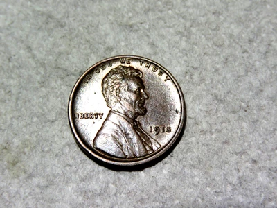 Very Nice Original Brown Uncirculated 1915p Lincoln Cent DF2 - Image 1 of 2