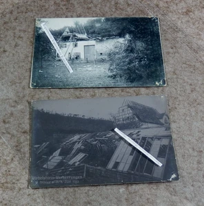 2x Ak Mühlen Horb am Neckar, Zerstörungen nach dem Wirbelsturm - Bild 1 von 4