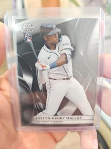 2025 Topps Chrome Black - Justyn-Henry Malloy #42 (RC) - Picture 1 of 2