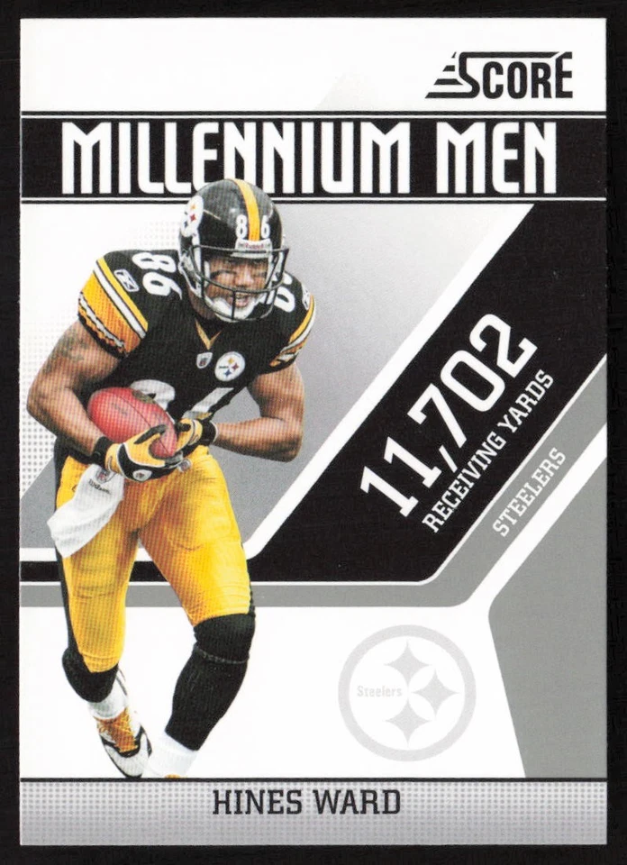 2011 Score Millennium Men Hines Ward #10 Pittsburgh Steelers - Image 1 of 2