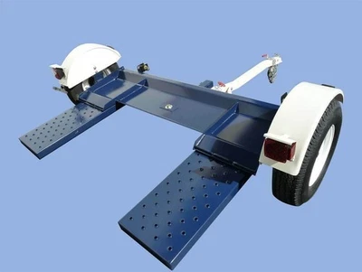 TOW MAX HEAVY DUTY CAR TOW DOLLY 4,900 LB. WITH HYDRAULIC BRAKES!!! - Image 1 of 4