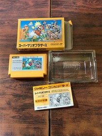 SUPER MARIO BROS. Famicom Nintendo NES CIB Boxed HVC-SM Tested Japan