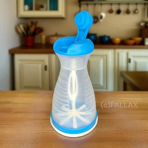 TUPPERWARE P23 COMBI-PLUS PUDERFEE BLAU WEISS PUDERZUCKER-MÜHLE - Bild 1 von 2