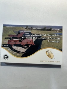 2016 America The Beautiful  5 Quarter Proof Set  “Beautiful Coins” - Picture 1 of 9
