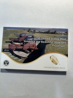 2016 America The Beautiful  5 Quarter Proof Set  “Beautiful Coins” - Image 1 of 4