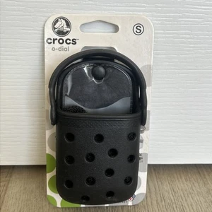 Black Crocs O-Dial Croc Etui na telefon komórkowy - NOWE - Zdjęcie 1 z 6
