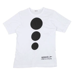 COMME des GARCONS�~SPEEDO Dot Printed T-shirt Size L(K-163009) - Picture 1 of 12