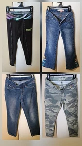 Girl's Pants/Jeans/Jegging - Size 7/8 - Lot of 4 - Route 66, Justice, Jordache - Picture 1 of 16
