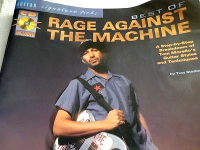 “Best of Rage Against The Machine” (Signature Licks)does not come with a CD - Image 1 of 4