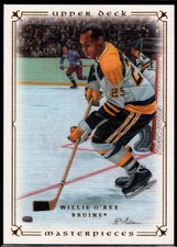 2008-09 Upper Deck Masterpieces NHL Hockey Cards Pick From List (Base or Brown)