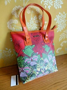 CUSTO BARCELONA Tasche Shopper orange Doppel Schultergriffe TOP ZUSTAND - Bild 1 von 12