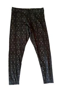 LC Lauren Conrad - Disney - Snow White Leggings - Gray with Glitter - L - NWOT - Picture 1 of 6