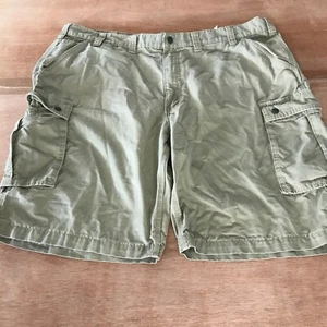 Carhartt Pantaloncini Cargo Relaxed Fit Uomo 46 Beige Alzata Alta Escursionismo Outdoor - Foto 1 di 13