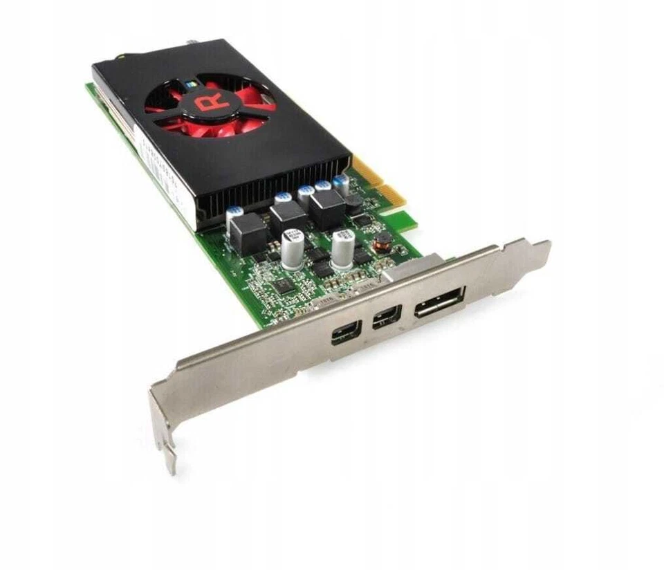 AMD RX 550 4GB GDDR5 2x Mini-DP DP Full Height PCI-e Graphics Card - image 1 of 1