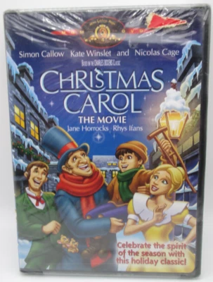 Christmas Carol, The Movie (DVD) animated / NEW, sealed, ships next business day - Image 1 of 4