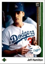 1989 Upper Deck Jeff Hamilton Los Angeles Dodgers #615