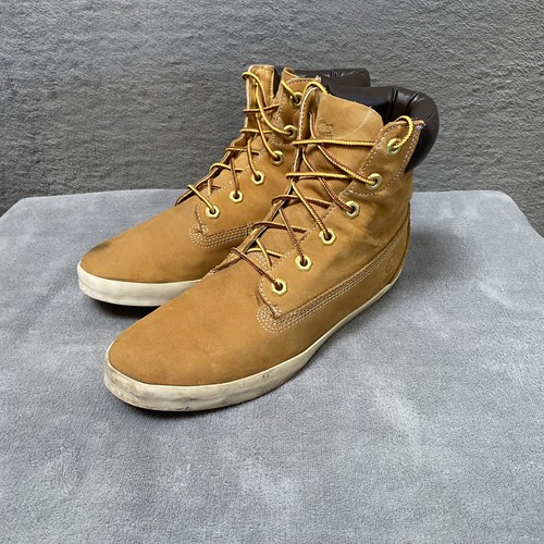 Stivali Timberland Glastnbury da donna taglia 7 scarpe in pelle grano nabuk
