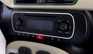 Telaio Cromato D per Radio/Fiat Panda Tipo 312 319 - Acciaio Inox Lucidato - Foto 1 di 3