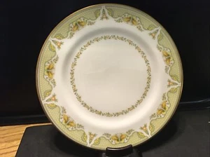 Gorham Spring Morn Bread Plate 6 3/8” Butterfly Gold Fine Bone China Box 75 - Picture 1 of 6