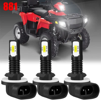 Par de bombillas de faros LED 90W para Polaris Sportsman X2 500 550 700 800 Foto 1 de 4