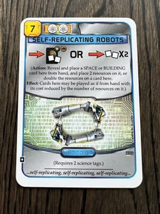 Tarjeta Terraforming Mars - 210 robots autorreplicantes promoción oficial inglés - Imagen 1 de 1