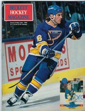 Beckett Hockey Card Magazine ISSUE #2 November 1990 - BRETT HULL St. Louis Blues