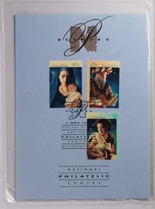 National Philatelic Centre 1996 FDI / FDC Christmas Card Australia - Bild 1 von 2