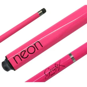 GRAFEX Pool Snooker Billiard Cue Kids Children Short 52" NEON PINK Graphite - Bild 1 von 5