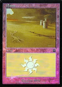 MTG - Maschere Mercadiane - Plains #332 - Foil - Varie condizioni - Foto 1 di 1