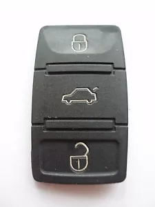 Almohadilla RFC para Seat Altea León 3 botones Control Remoto Llave Abatible 2004 - 2009 - Imagen 1 de 1