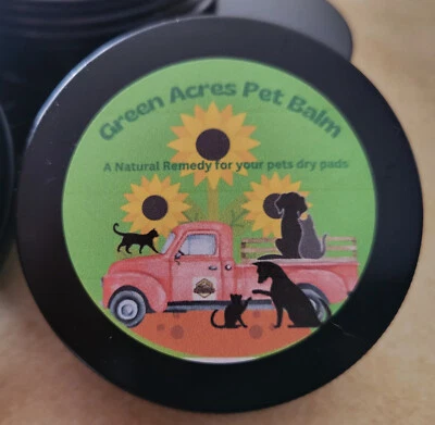 Bálsamo para mascotas totalmente natural hecho a mano - Almohadillas para mantenerte saludable para mascotas Foto 1 de 3