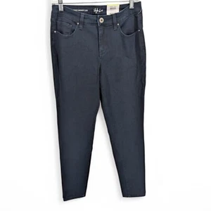 Style & Co Curvy-Fit mittelhohe Skinny-Damenjeans Stretch dunkelblau Größe 4 39,50 $ - Bild 1 von 5