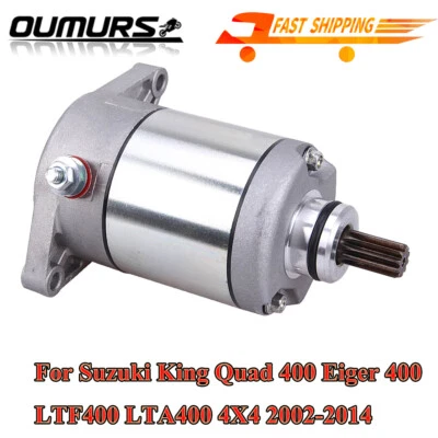 Arranque para Suzuki King Quad 400 Eiger 400 LTF400 LTA400 2002-2014 3545-016 ATV Foto 1 de 4